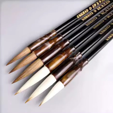 狼毫/羊毫大中小号毛笔