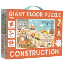 Load image into Gallery viewer, Construction Giant Floor Puzzle
